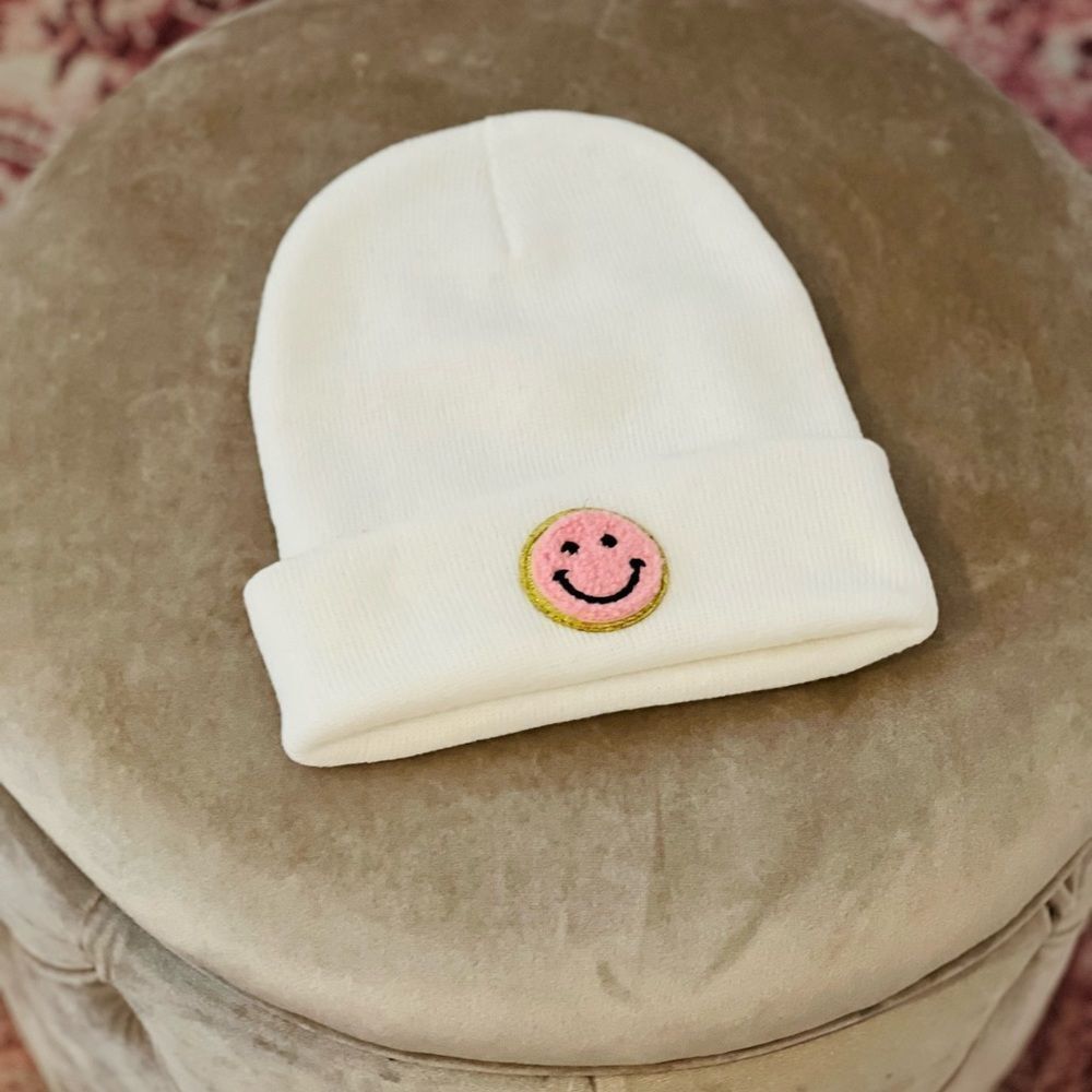 Smiley Beanie - Picture 2 of 2